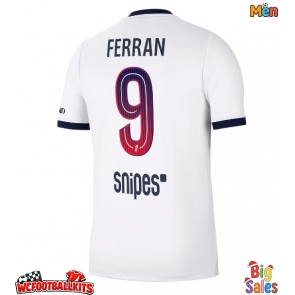 Paris Saint-Germain Ferran Torres #9 Replica Away Stadium Shirt 2026-27 Short Sleeve